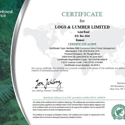 Certification